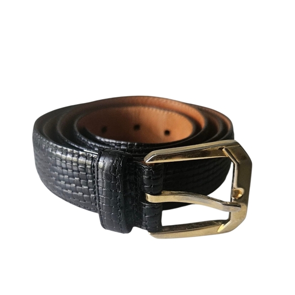 Jos A Bank Genuine Leather Belt Men 42 - Picture 2 of 8